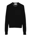 Ami Alexandre Mattiussi Round-neck Long-sleeved Sweater In Black
