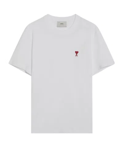 AMI ALEXANDRE MATTIUSSI ROUND NECK SHORT SLEEVE T-SHIRT