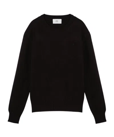 AMI ALEXANDRE MATTIUSSI AMI PARIS AMI DE COEUR CREWNECK JUMPER