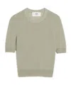 Ami Alexandre Mattiussi Round-necked T-shirt In Green