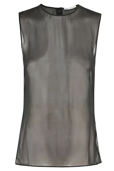 Ami Alexandre Mattiussi Roundneck Tanktop In Gray