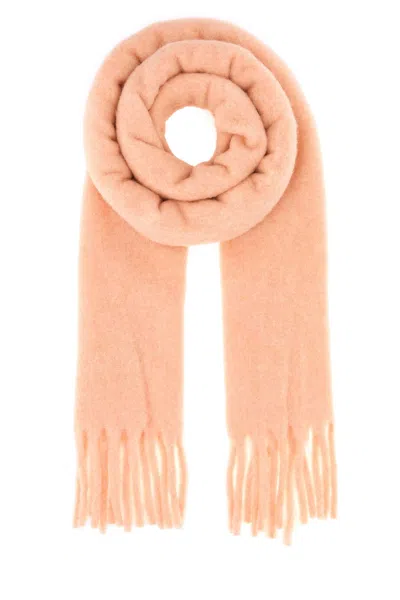 AMI ALEXANDRE MATTIUSSI SALMON ALPACA BLEND SCARF