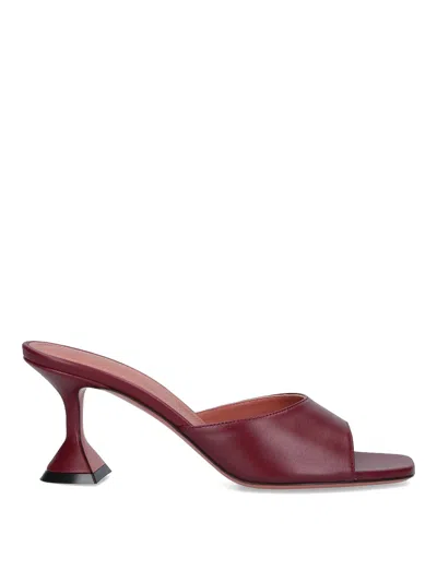 Ami Alexandre Mattiussi Sandals In Red