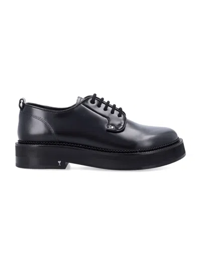 Ami Alexandre Mattiussi Seasonal Chunky Loafers In Black