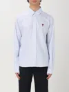 Ami Alexandre Mattiussi Shirt Ami Paris Men Color Blue