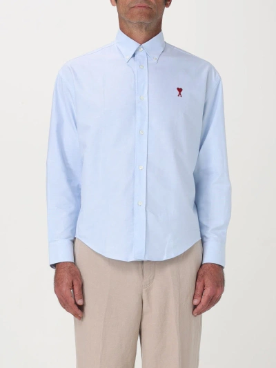 Ami Alexandre Mattiussi Shirt Ami Paris Men Colour Blue