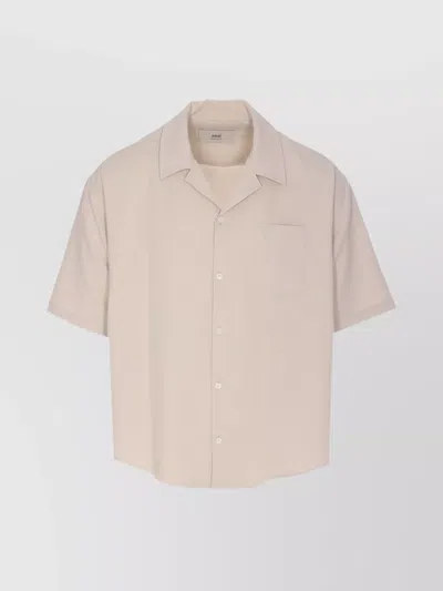 Ami Alexandre Mattiussi Ami Paris Shirts In Beige