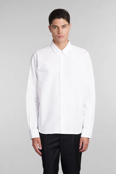 Ami Alexandre Mattiussi Shirt In White Cotton