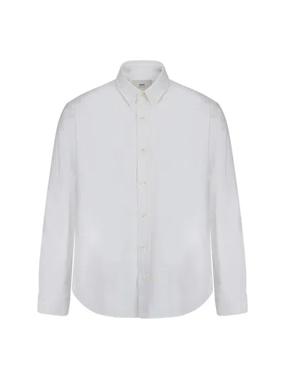 Ami Alexandre Mattiussi Shirt In Natural White