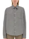 Ami Alexandre Mattiussi Shirt With Logo In Black