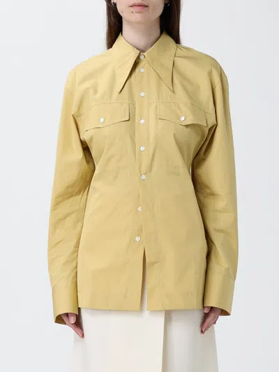 Ami Alexandre Mattiussi Shirt Ami Paris Woman Color Yellow