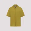 Ami Alexandre Mattiussi Ami Paris Classic Shortsleeve Classic Shirt In Green