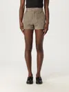 Ami Alexandre Mattiussi Ami Paris Women Suede Shorts In Black