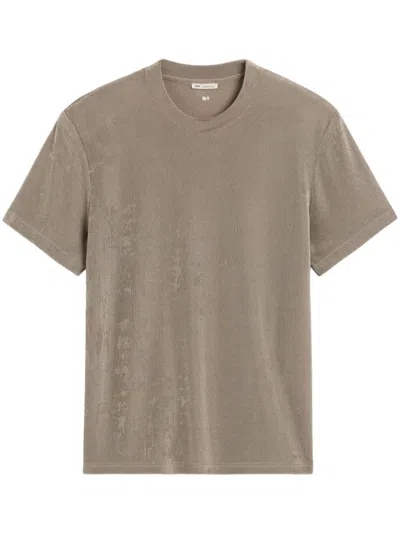 Ami Alexandre Mattiussi Short-sleeve T-shirt In Gray