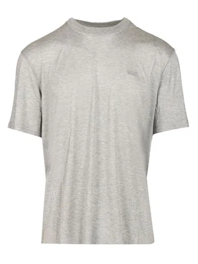 Ami Alexandre Mattiussi Short Sleeve T-shirt Grey In Gray