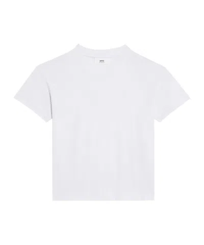 Ami Alexandre Mattiussi Ami Paris Tshirt In White