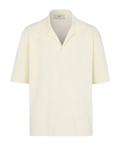 Ami Alexandre Mattiussi Short-sleeved Polo Shirt In White