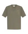 Ami Alexandre Mattiussi Short-sleeved T-shirt In Green
