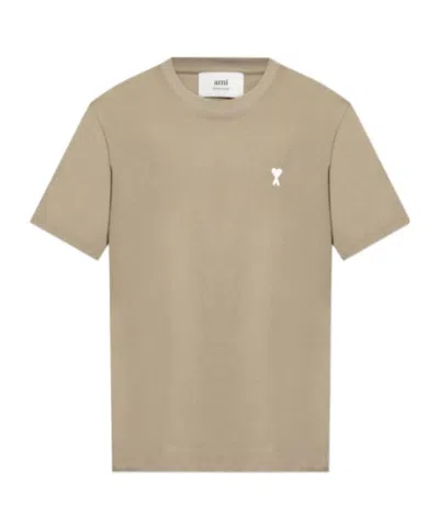 Ami Alexandre Mattiussi Short-sleeved T-shirt In Nude