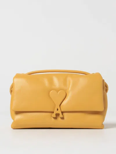 Ami Alexandre Mattiussi Shoulder Bag Ami Paris Woman Color Yellow