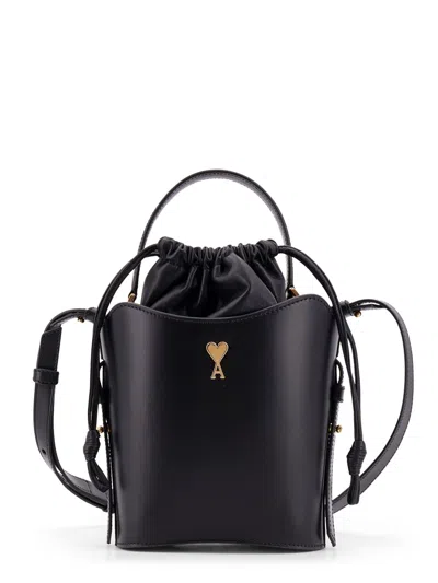 Ami Alexandre Mattiussi Mini Paris Paris Buck Hand Bags Black
