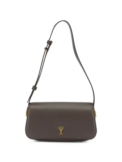 Ami Alexandre Mattiussi Shoulder Paris Paris Bag Woman Brown
