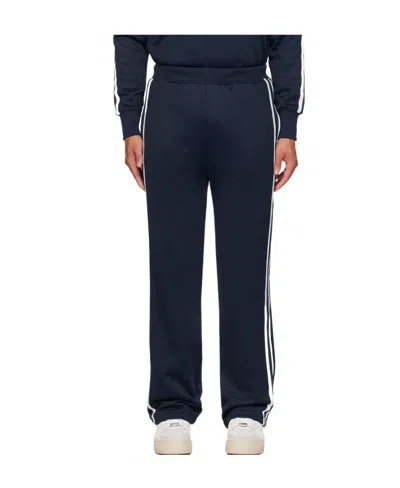 Ami Alexandre Mattiussi Side Stripe Logo Sweatpants In Black