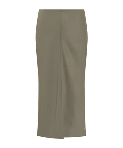 AMI ALEXANDRE MATTIUSSI SIDE ZIP SKIRT