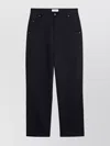 Ami Alexandre Mattiussi Black Denim Jeans In Black