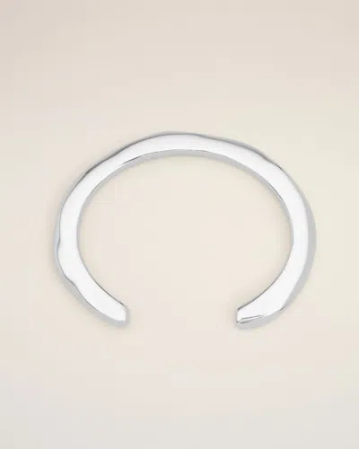 Ami Alexandre Mattiussi Silver Brass Dune Small Size Cuff Silver