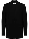 Ami Alexandre Mattiussi Single-breasted Blazer In 001 Black