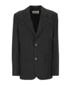 Ami Alexandre Mattiussi Single-breasted Blazer In Black