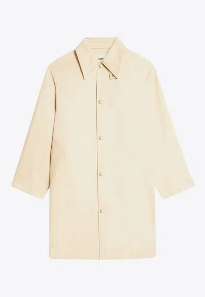 Ami Alexandre Mattiussi Single-breasted Buttoned Coat