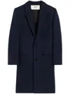 Ami Alexandre Mattiussi Single Breasted Coat