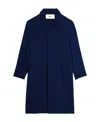 Ami Alexandre Mattiussi Single-breasted Coat In Black