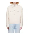 Ami Alexandre Mattiussi Single-breasted Lapel Casual Jacket In White