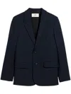 Ami Alexandre Mattiussi Ami Paris Two Buttons Jacket In Blue