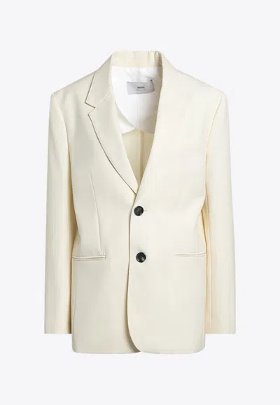 Ami Alexandre Mattiussi Single-breasted Wool Jacket