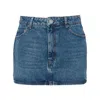 Ami Alexandre Mattiussi Mini Skirt In Blue