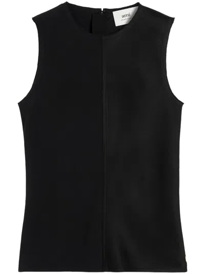 AMI ALEXANDRE MATTIUSSI SLEEVELESS TOP