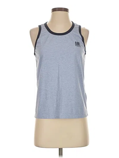 Pre-owned Ami Alexandre Mattiussi Sleeveless T-shirt In Blue