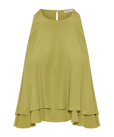 Ami Alexandre Mattiussi Sleeveless Vest In Green