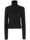 Ami Alexandre Mattiussi Ami Paris Slim Brushed Sweater Clothing In Black
