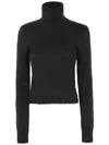 Ami Alexandre Mattiussi Ami Paris Slim Brushed Sweater Clothing In Black