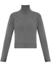 Ami Alexandre Mattiussi Ami Paris Slim Tonal Adc Sweater Clothing In Grey