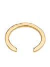 Ami Alexandre Mattiussi Small Dune Cuff Bracelet In Gold