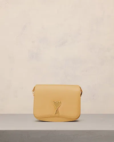 Ami Alexandre Mattiussi Small Paris Paris Bag Neutrals Unisex