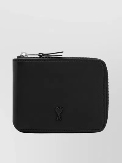 AMI ALEXANDRE MATTIUSSI SMOOTH GRAIN PURSES & CARDHOLDERS