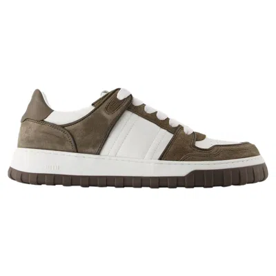 Ami Alexandre Mattiussi Sneakers Mid - Ami Paris - Leather - White
