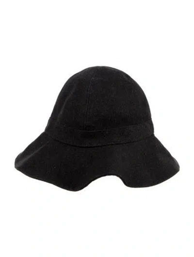 Pre-owned Ami Alexandre Mattiussi Solid Sun Hat In Gray